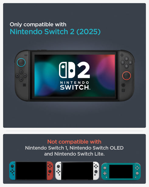 Spigen Funda para Nintendo Switch 2 – Rugged Armor